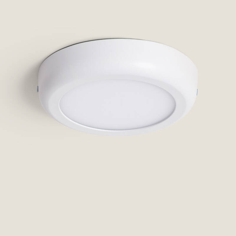 Plafón LED 12W Circular Metal Ø180 mm Design White