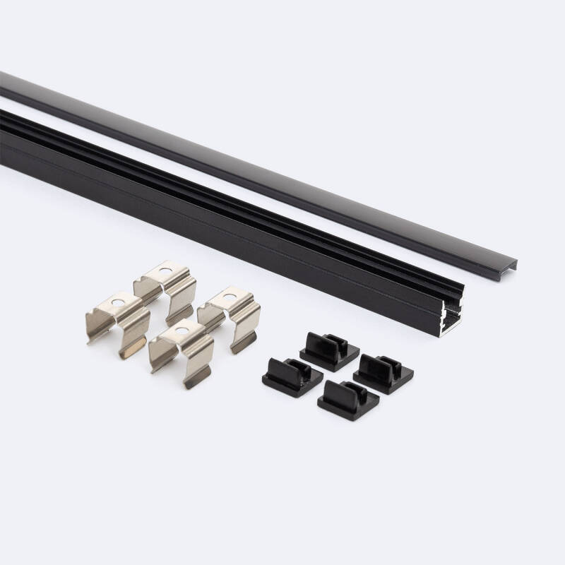 Perfil Aluminio Superficie para Tira LED hasta 8 mm