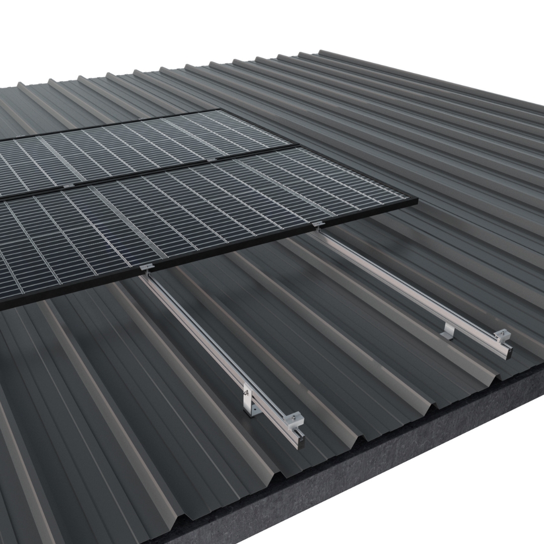 Estructura Coplanar Para 5 Paneles Solares 03V5 M8 A
