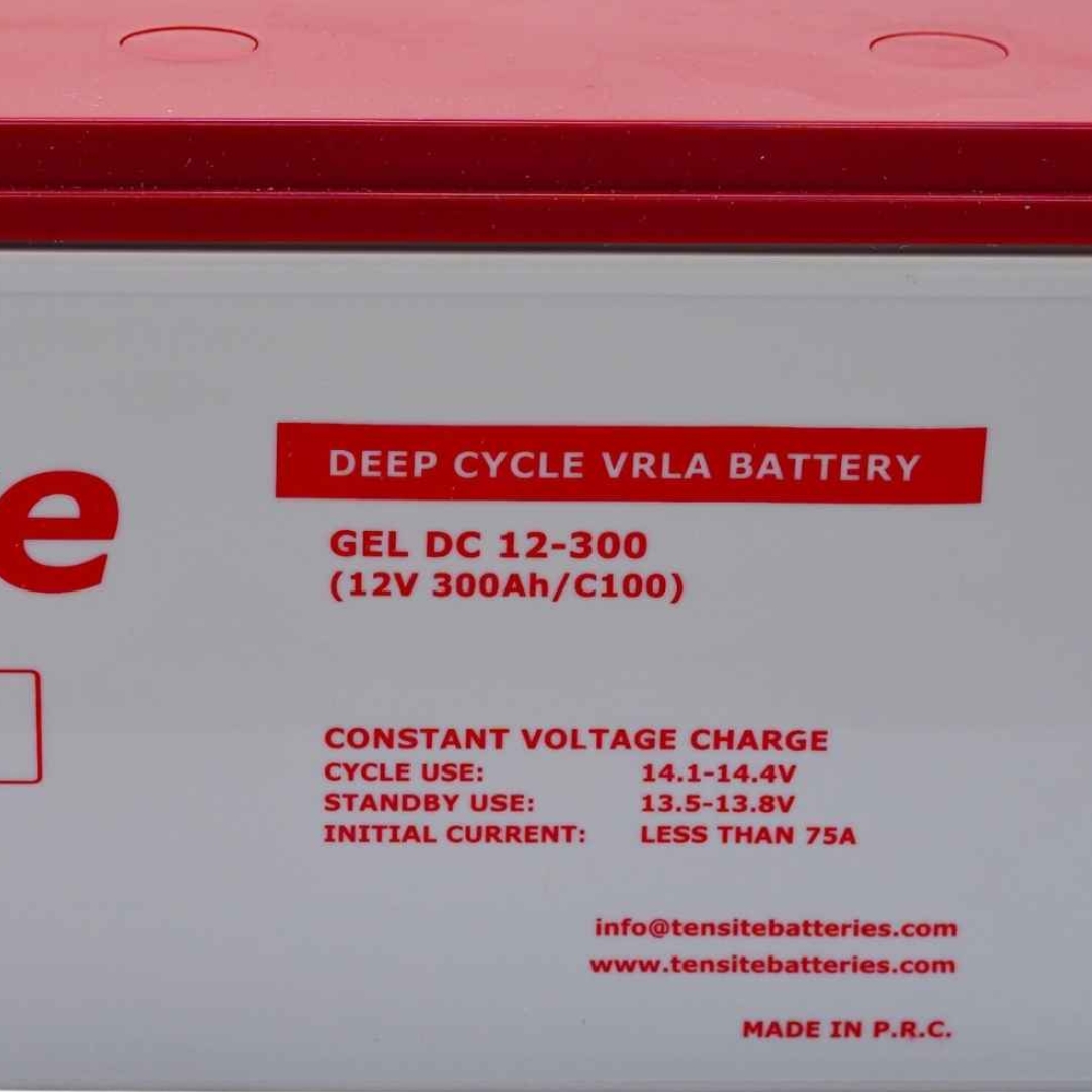 Batería GEL 12V 300Ah Tensite