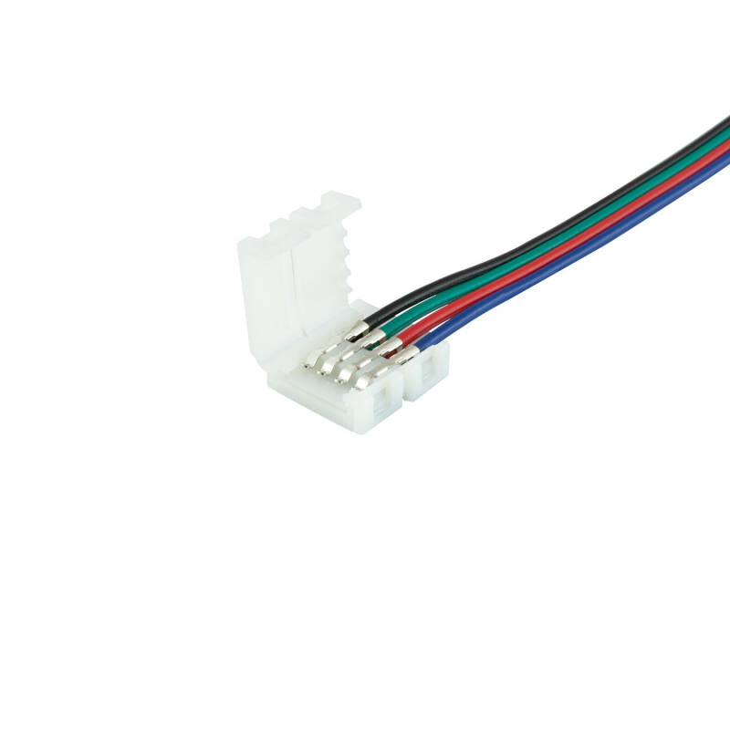Cable Conector Rápido Tira LED 12/24V RGB 10mm 4 PIN
