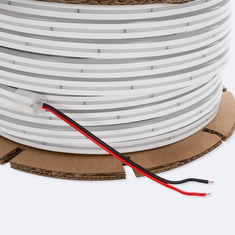 Tira LED Neón 48V Bobina 50m 8W/m Corte 5cm IP65 NFLEX6