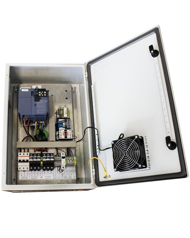 Kit Bombeo Solar con Bomba de Agua Trifásica 400V hasta 4cv