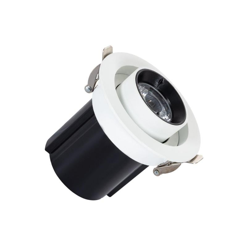 Foco Downlight LED 12W Circular Extraíble LIFUD Corte Ø 75 mm