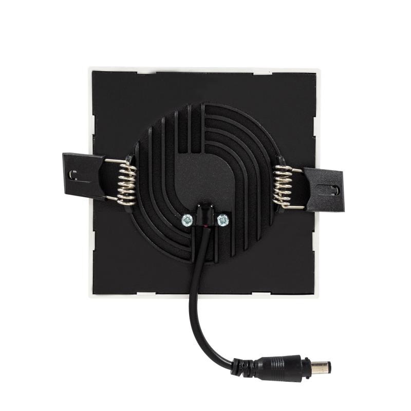 Placa LED 8W Cuadrada High Lumen LIFUD Corte Ø 75 mm