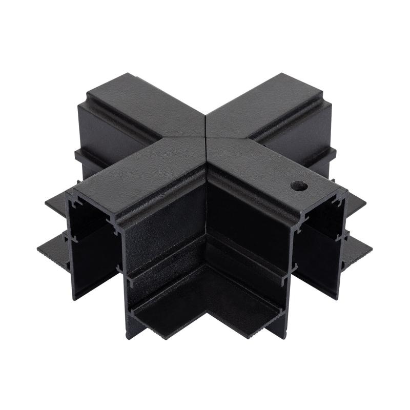Unión en X para Carril Magnético Empotrable 20mm