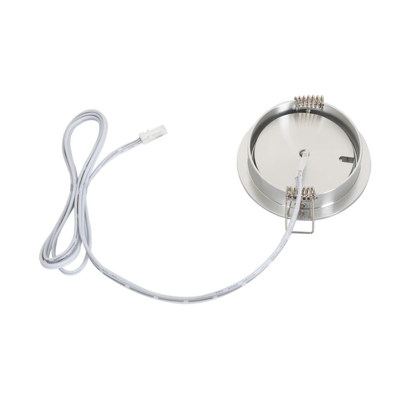 Downlight LED 3W 12V DC Circular Mueble Corte Ø 67 mm Direccionable
