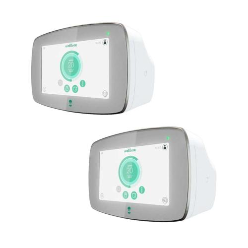 Pack 2 uds. Cargadores Eléctricos Coches Wallbox Commander 2 Type 1 - 7.4kW