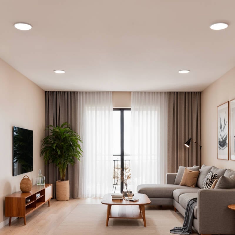 Placa LED 24W Circular SuperSlim Corte Ø 275 mm