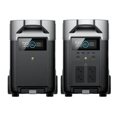Pack Estación de Energía Portátil Delta Pro 3600W 3600Wh y Batería Extra 3600Wh