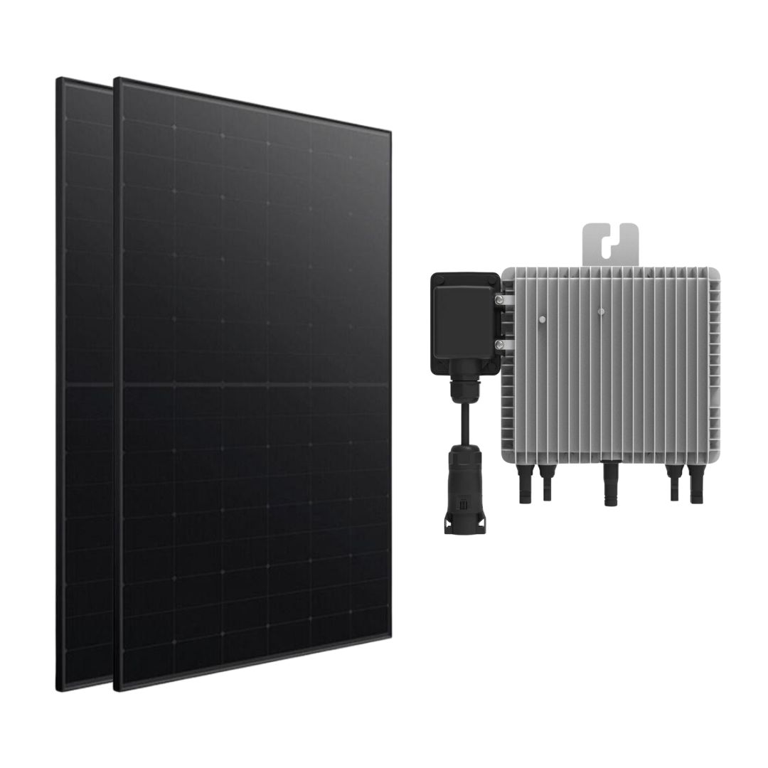 Kit Panel Solar Balcón 1000W con Microinversor Deye SUN-M100G4 1000W