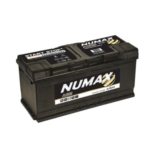 Batería Coche AGM 105Ah 12V Numax
