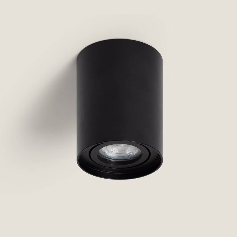 Aplique de Techo Aluminio Cuarzo Negro