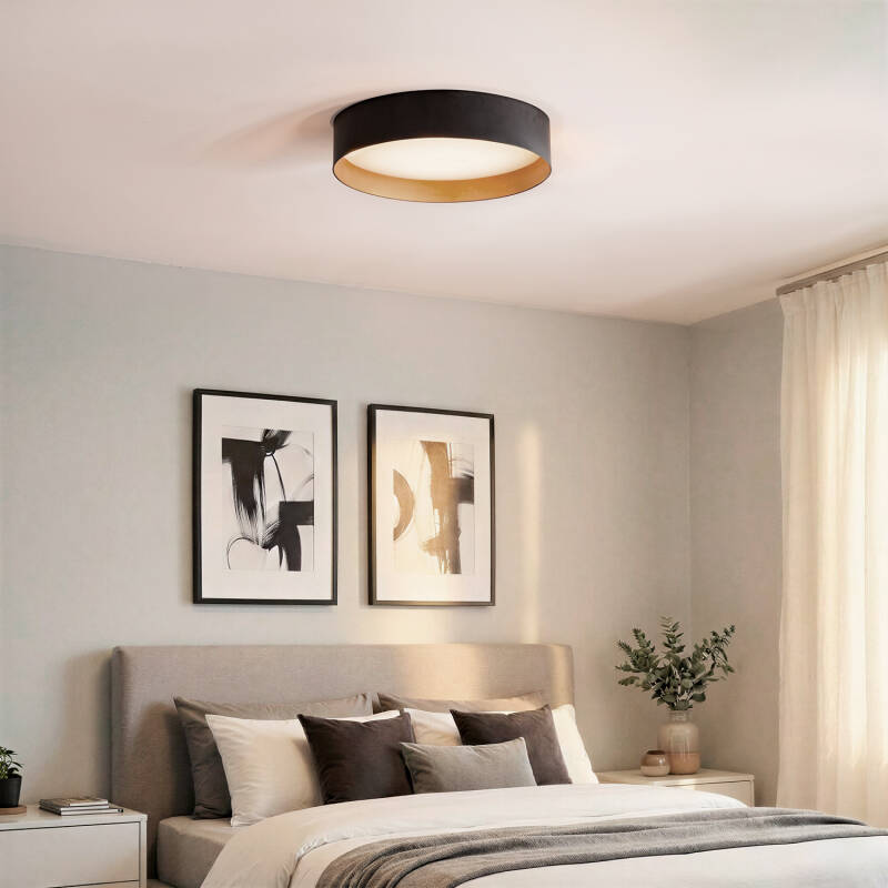 Plafón de Techo LED 30W Metal Talagapa S Ø400 mm