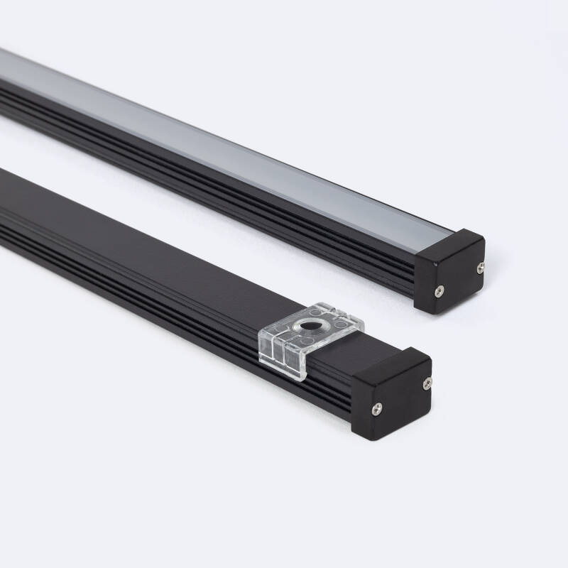 Perfil Aluminio Estanco IP65 Superficie 2m para Tira LED hasta 10 mm