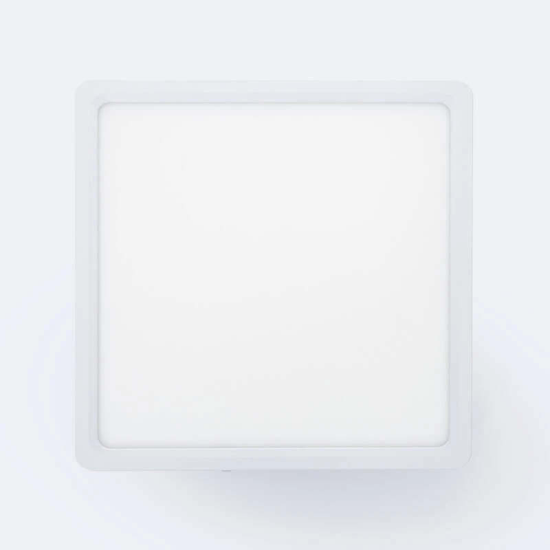 Plafón Downlight LED 9-12-18W Cuadrado CCT Seleccionable Sensor de movimiento y Crepuscular Corte 55-200 mm