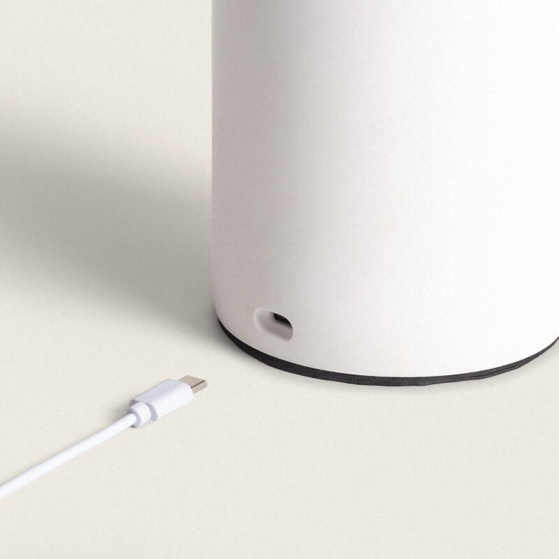 Lámpara de Mesa Yeso Rise Uplighter con Batería USB Recargable