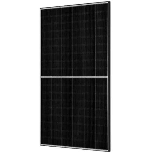 Panel Solar 420W Ja Solar Monocristalino N-Type Bifacial Black Frame Double Glass
