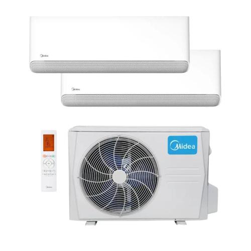 Aire Acondicionado Split 2x1 Midea Breezeless A++ E 5,57kW M2O-14N8