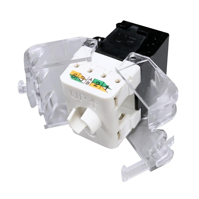 Conector Slim Hembra RJ45 UTP CAT 6 tool-less OPENETICS 5822