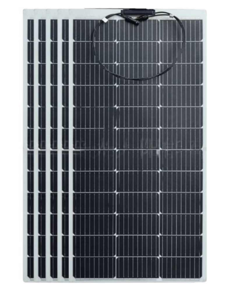 Pack 5 unidades de Placa Solar Flexible 150W 12V