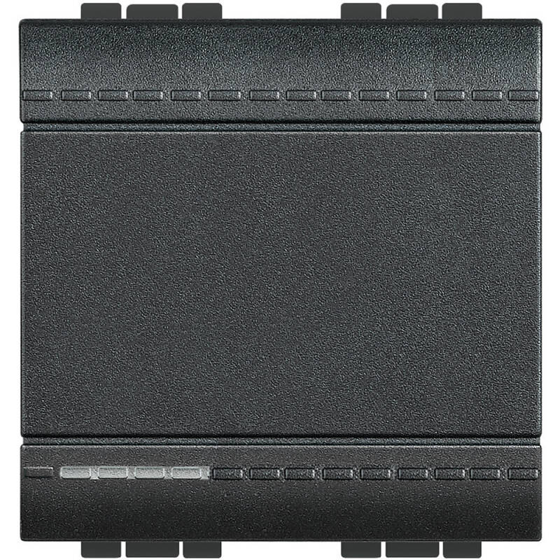 Mecanismo Interruptor de Cruzamiento 2 Módulos 16AX Borne a Tornillo BTicino Living Light L4004M2N