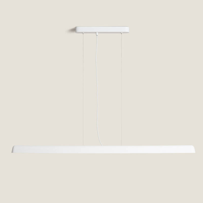 Lámpara Colgante Lineal LED 24W Yeso CCT Seleccionable Kirnber