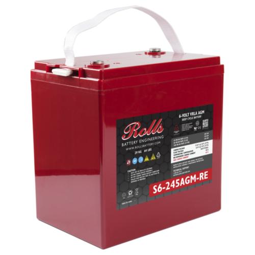 Batería para Placas Solares AGM 245Ah 6V Rolls