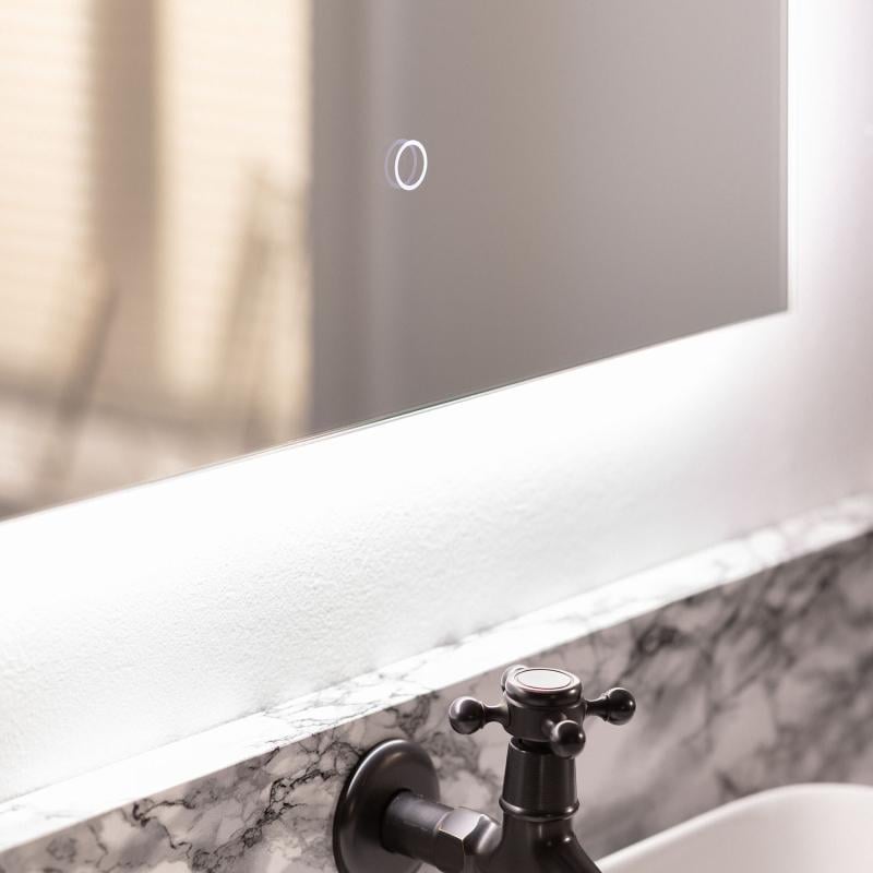 Espejo Baño con Luz LED 68x48 cm Small Mason