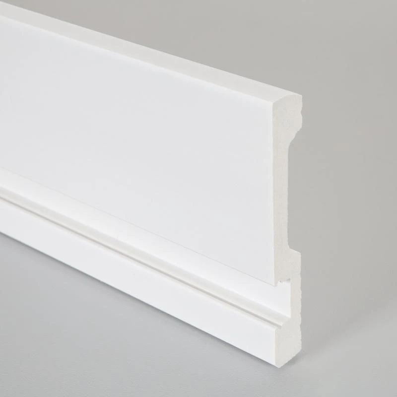 Moldura Rodapié para Tira LED Classic con con Tapa Continua