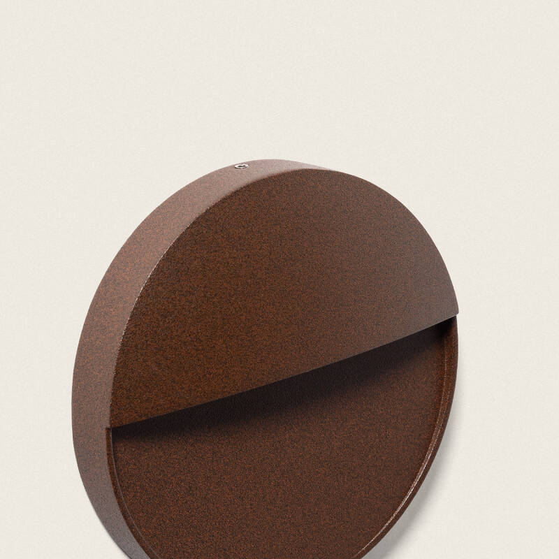 Aplique de Pared Exterior LED 3W CCT Seleccionable Superficie Circular Jade