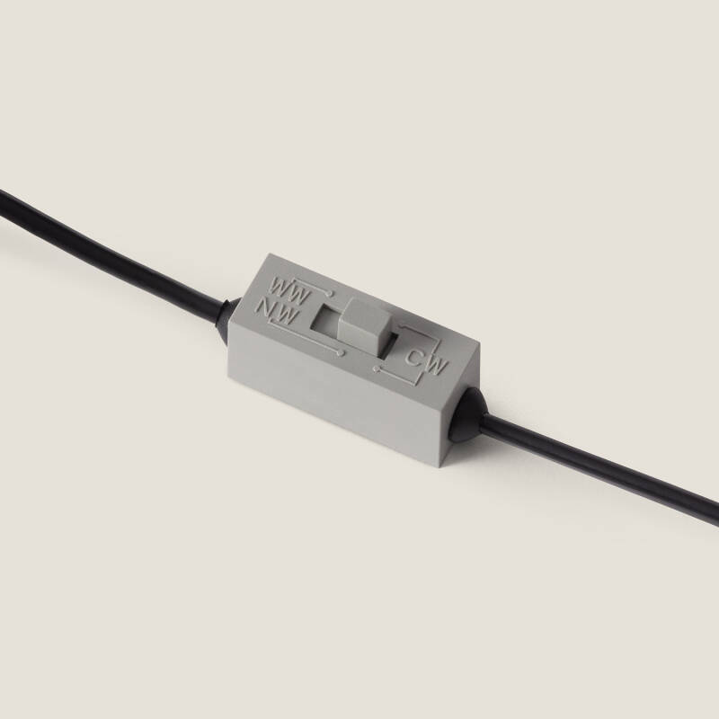 Plafón LED 24W Cuadrado Aluminio 280x280 mm Slim CCT Seleccionable Galán SwitchDimm