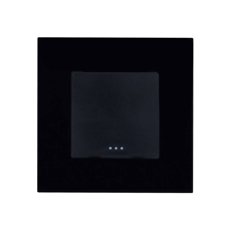 Interruptor Simple Pulsador con Marco PC Modern