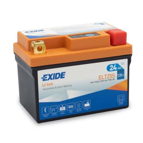 Batería Litio Moto 12V 2Ah 120A Exide ELTZ5S