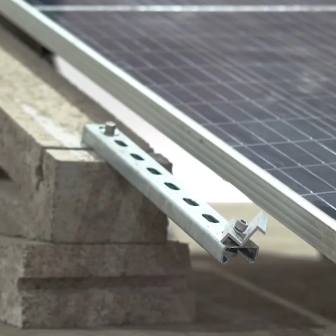 Kit de Prolongación de Carriles Solarbloc 500mm para Estructura Paneles Solares