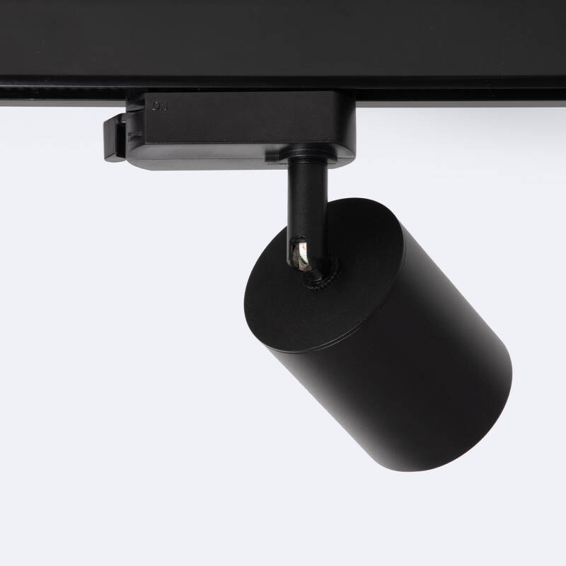 Foco Carril LED Monofásico 10W Mallet Negro