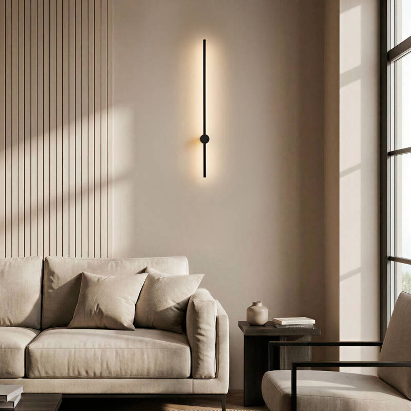 Aplique de Pared Lineal LED 15W de Metal Big DeLux