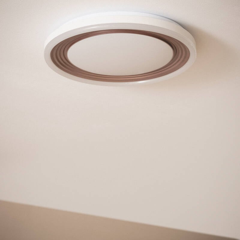 Plafón LED 24W Circular Metal Desse