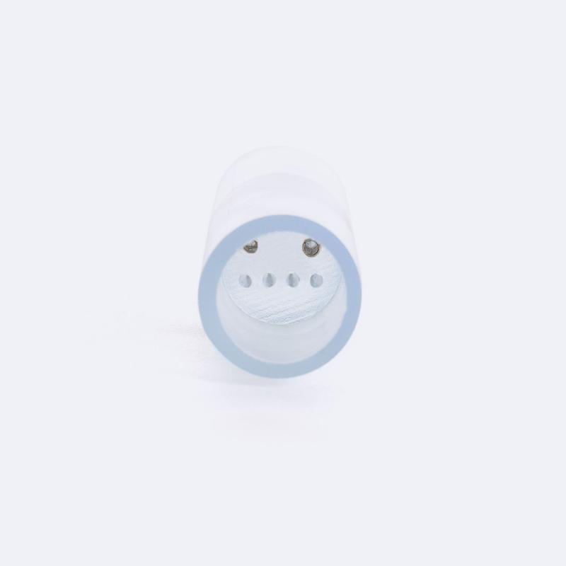 Conector Tira Neón LED Regulable 220V Circular SFLEX14