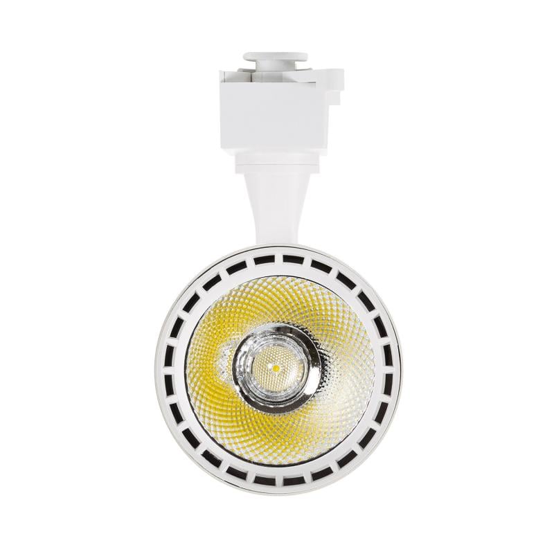 Foco Carril LED Monofásico 20W Bron Blanco