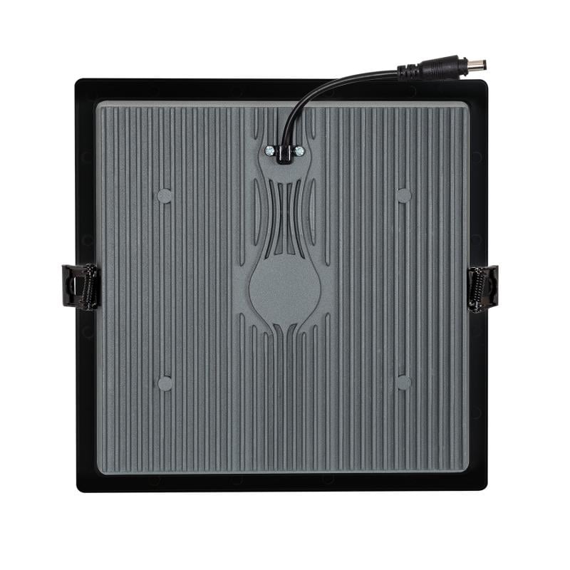 Downlight LED 30W Cuadrado SAMSUNG Aero 130 lm/W Microprismático LIFUD Corte 210x210 mm Negro