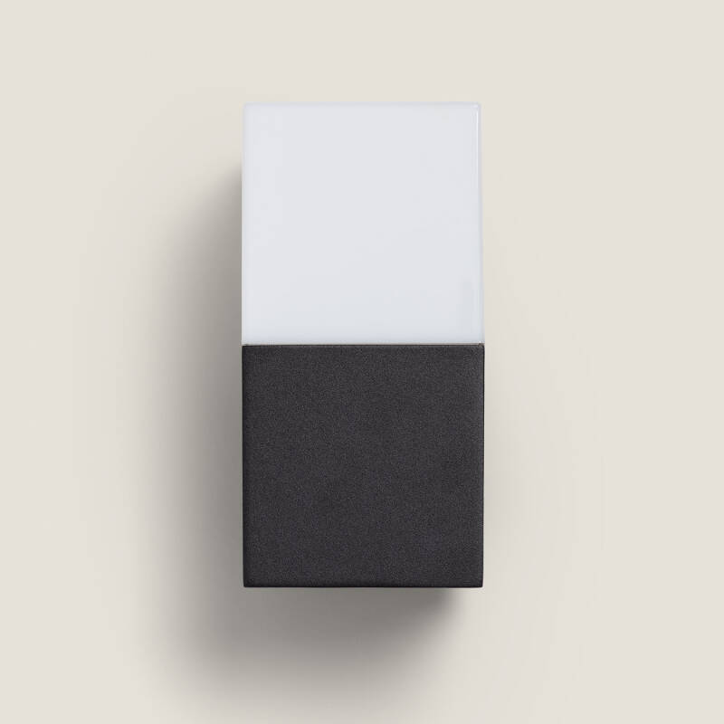 Aplique de Pared Exterior Aluminio Augusta Negro