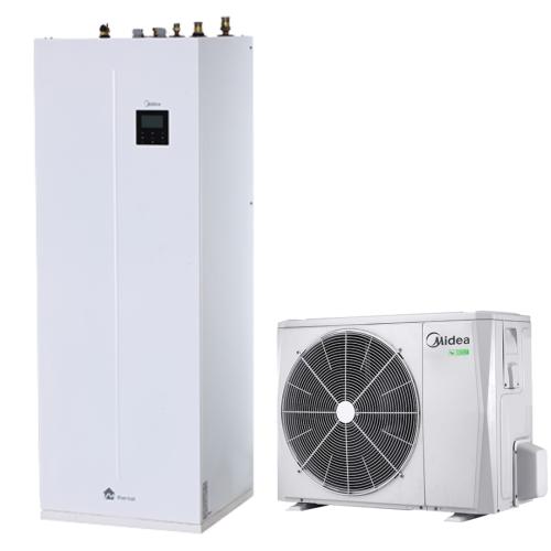 Bomba de Calor Aerotermia Bibloc 16kW R32 Diseño Integrado 240L Midea M-Theri 16 XL