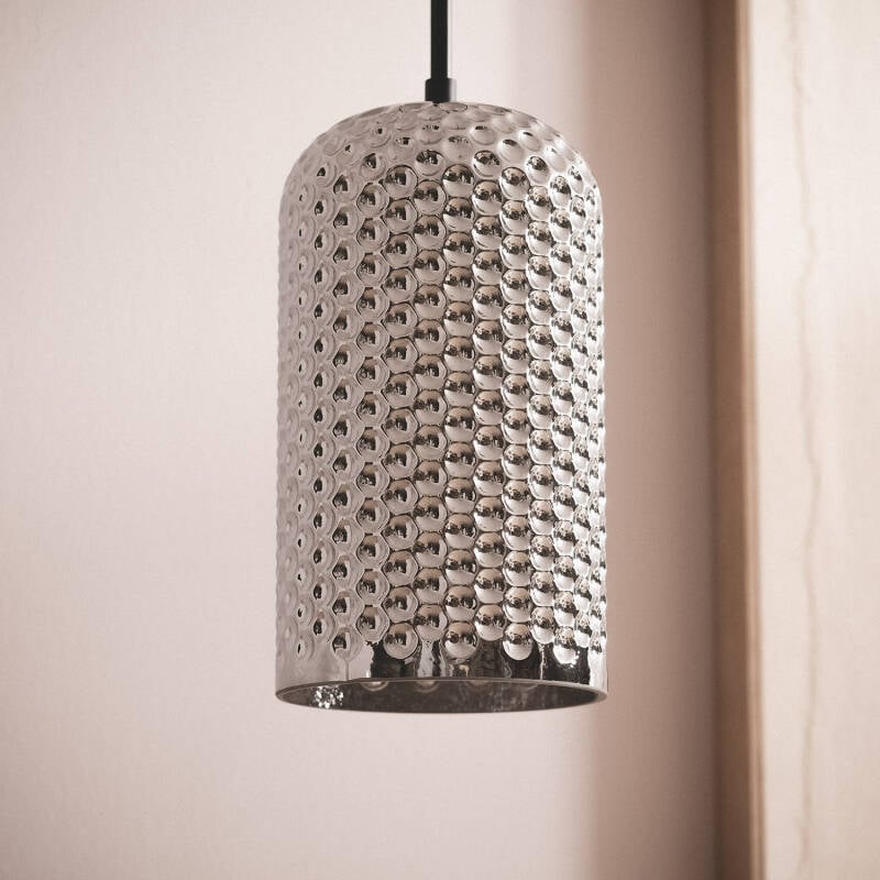 Lámpara Colgante Metal y Cristal Large Bernie