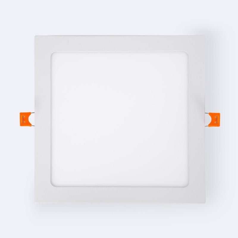 Placa LED 18W Cuadrada SuperSlim Corte 205x205 mm Pack de 2 Unidades