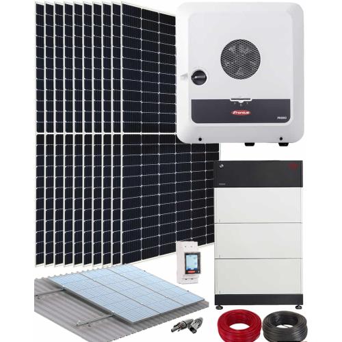 Kit Solar Híbrido Fronius 5000W 25kWhdia
