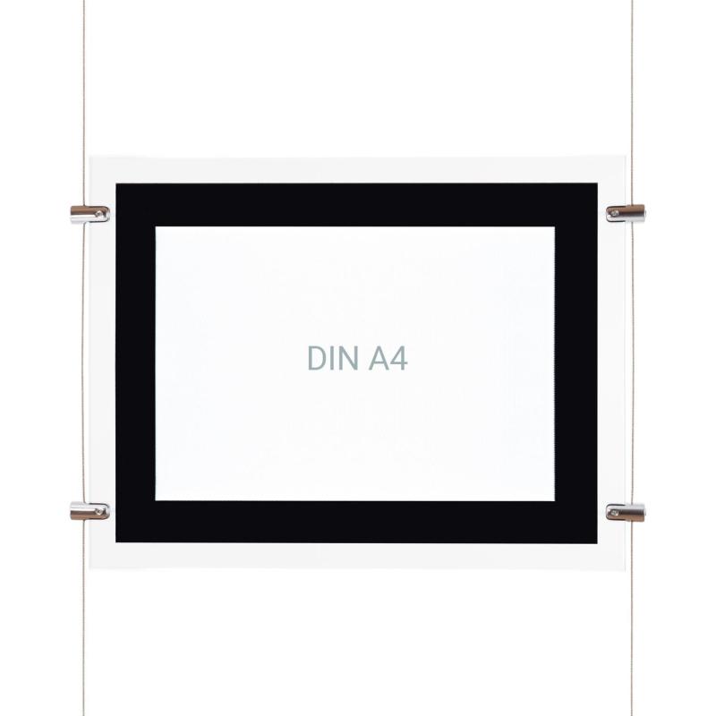 Kit Cartel Expositor LED DIN A4