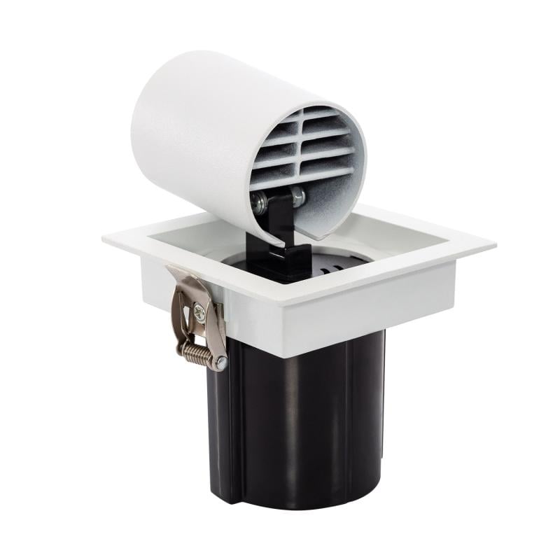 Foco Downlight LED 12W Cuadrado Extraíble LIFUD Corte 80x80 mm