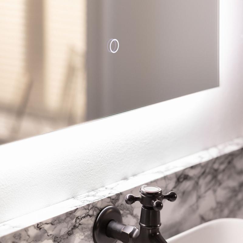 Espejo Baño con Luz LED 68x48 cm Small Mason