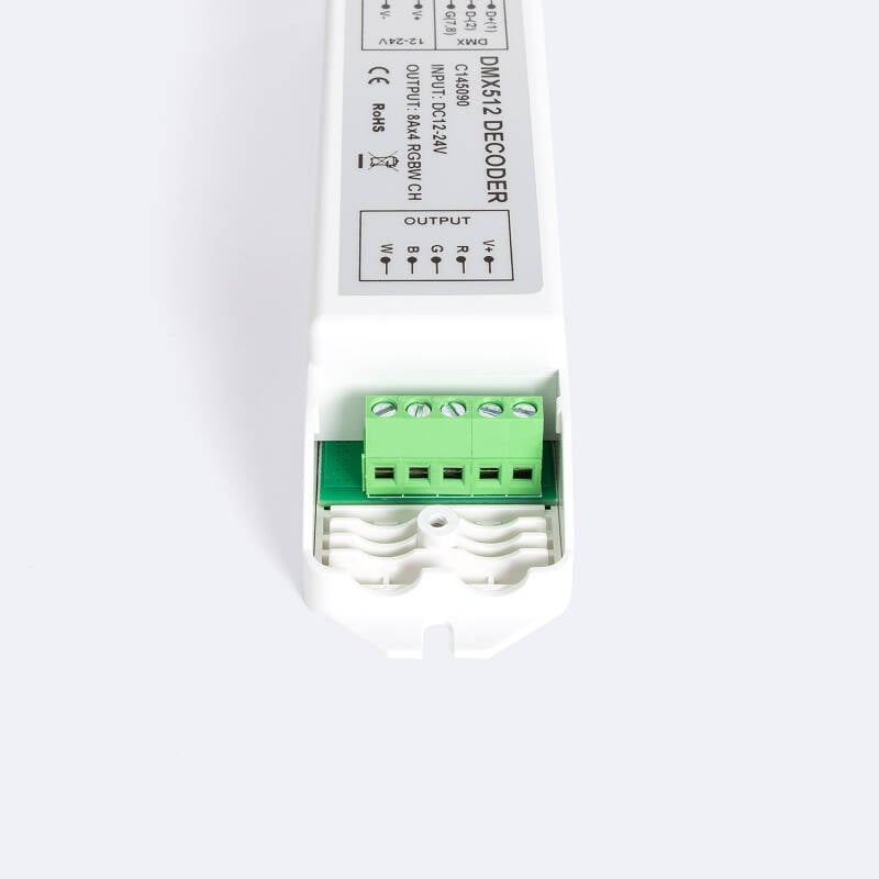 Controlador RGBW DMX512 Decoder 4 Canales